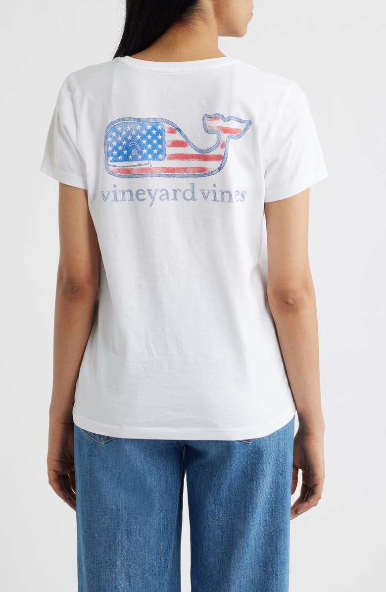 vineyard vines Logo Pocket Tee, Alternate, color, White Cap
