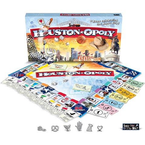 Houstonopoly Monopoly Board Game