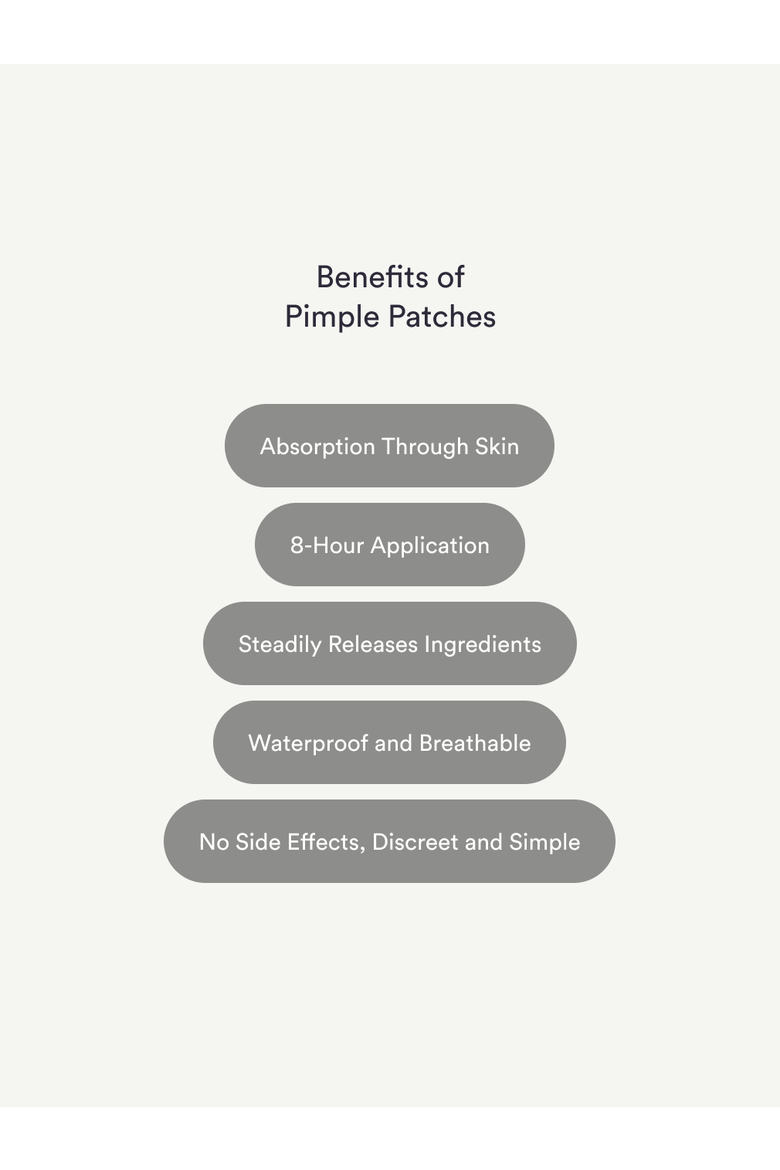 Pimple Patches, Alternate, color, Pink