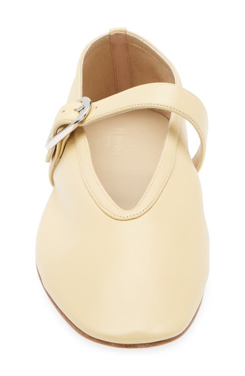 Shop Le Monde Beryl Stella Mary Jane Flat In Custard