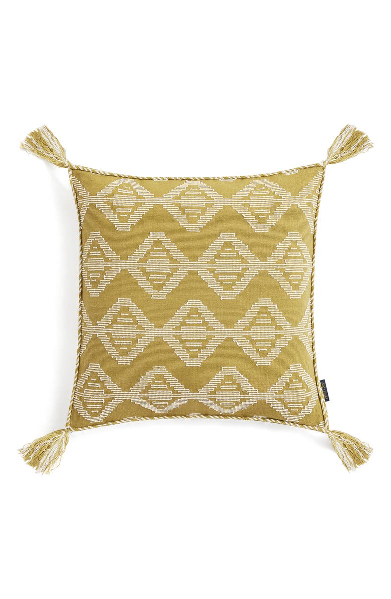 Pendleton Saddle Brook Accent Pillow, Main, color, Yellow Ivory