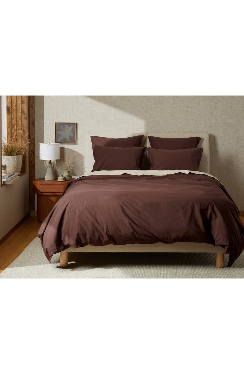 Parachute Percale Duvet Cover, Alternate, color,