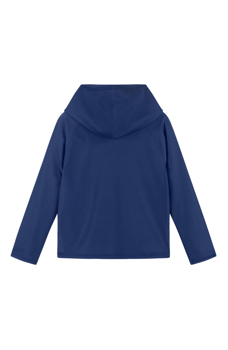 Andy & Evan Kids' Hooded Rashguard Top, Alternate, color,
