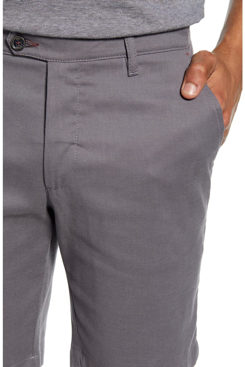 Cortrom Slim Fit Shorts, Alternate, color, LIGHT GREY