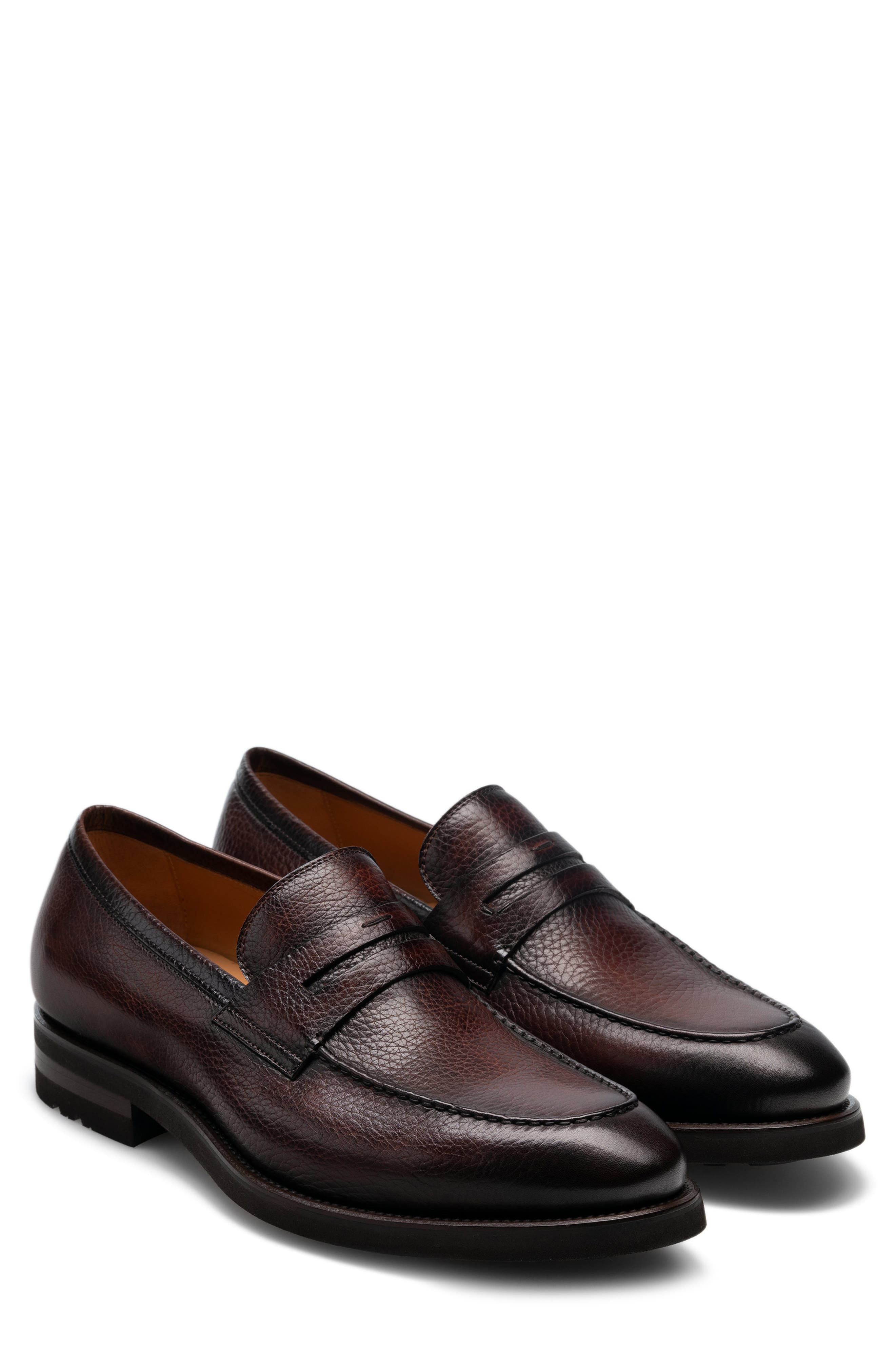 Matlin II Penny Loafer, Main, color, MID BROWN