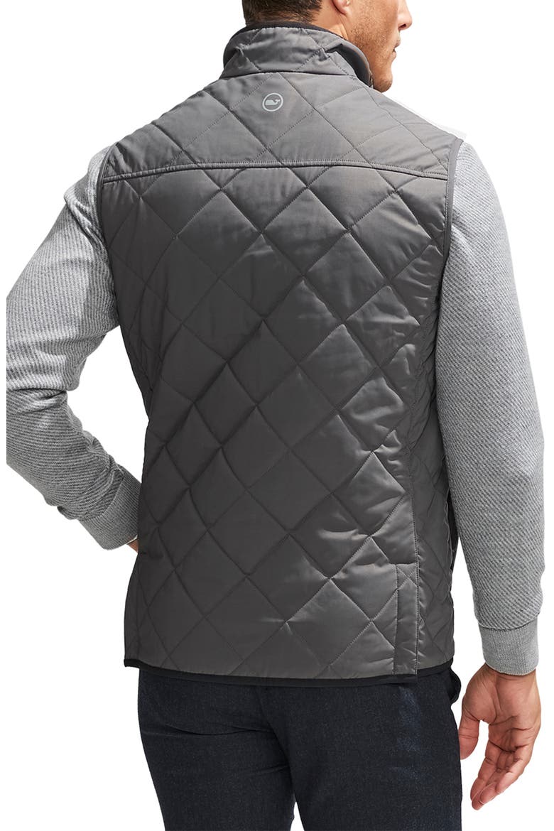 Dorset Quilted Vest, Alternate, color, ASPHALT