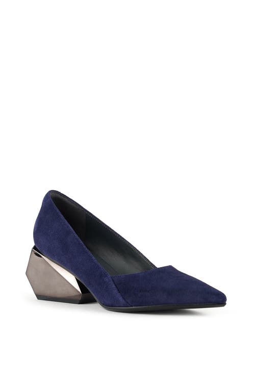 United Nude Ricky Pump Mid In Blue