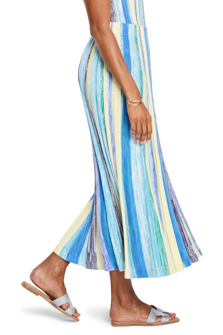 Coast Crush Maxi Sweater Skirt, Alternate, color, BLUE MULTI