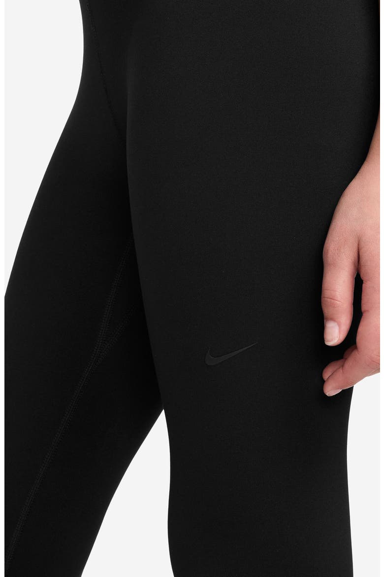 Kids' Mavn Dri-FIT High Waist Leggings, Alternate, color, 010 BLACK/BLACK