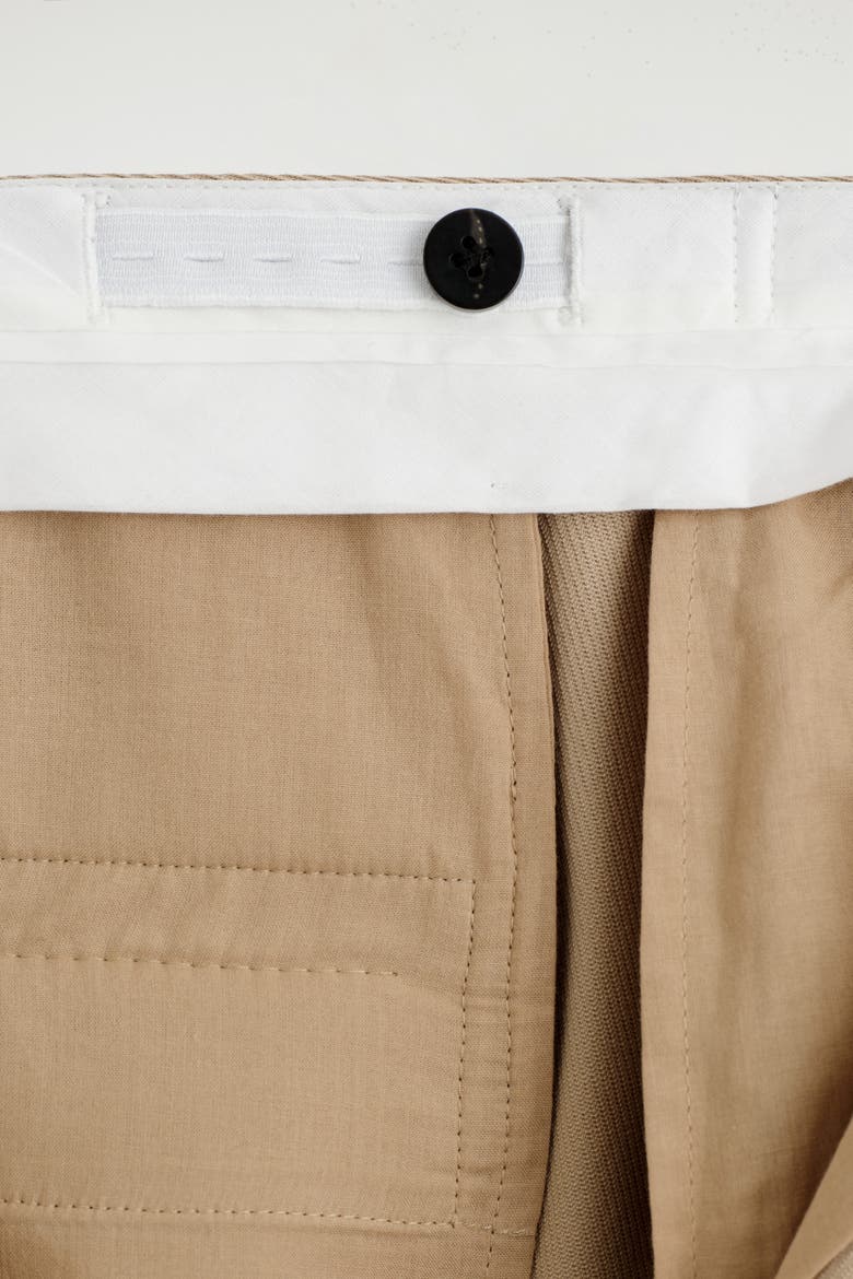 Wool-Twill Straight-Leg Pants, Alternate, color, BEIGE