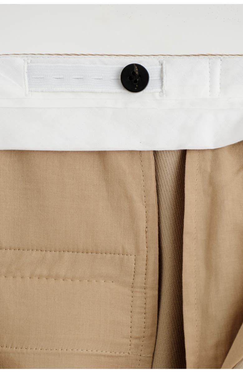 COS Wool-Twill Straight-Leg Pants, Alternate, color, Beige