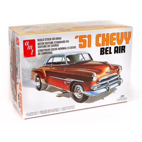 1951 Chevy Bel Air 2In1 Retro Deluxe Model Kit 1 to 25 Scale