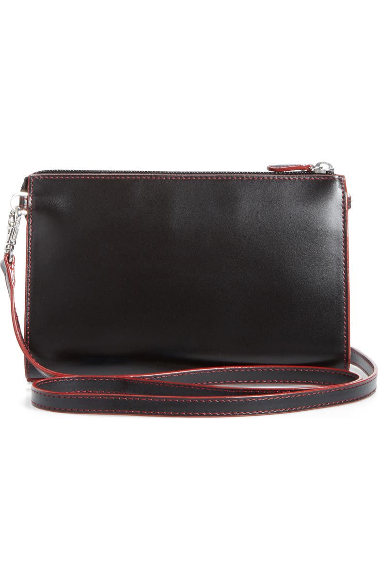 LODIS Los Angeles Audrey Under Lock & Key Vicky Convertible Leather Crossbody Bag, Alternate, color,