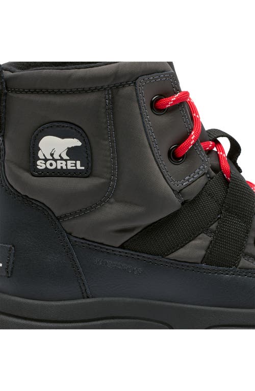Sorel Kids' Whitney Iii Waterproof Mid Boot In Black
