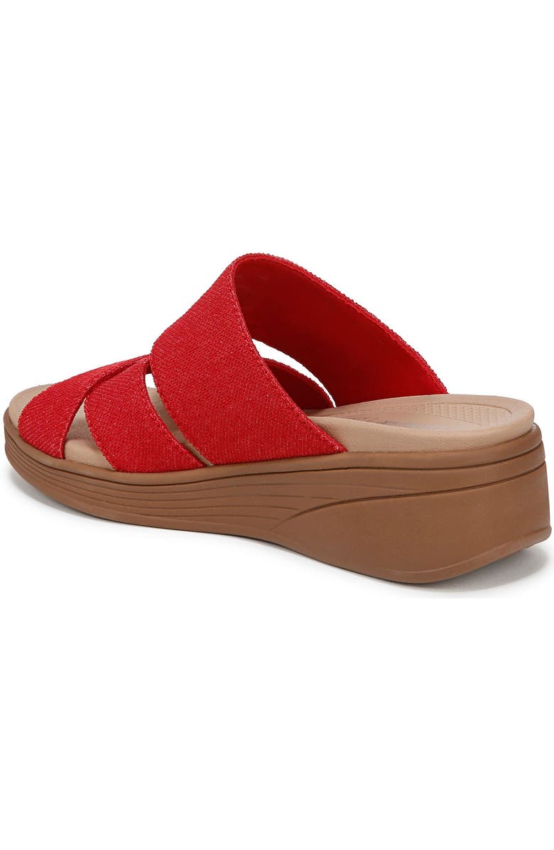 LifeStride Fiona Wedge Sandal, Alternate, color, Red