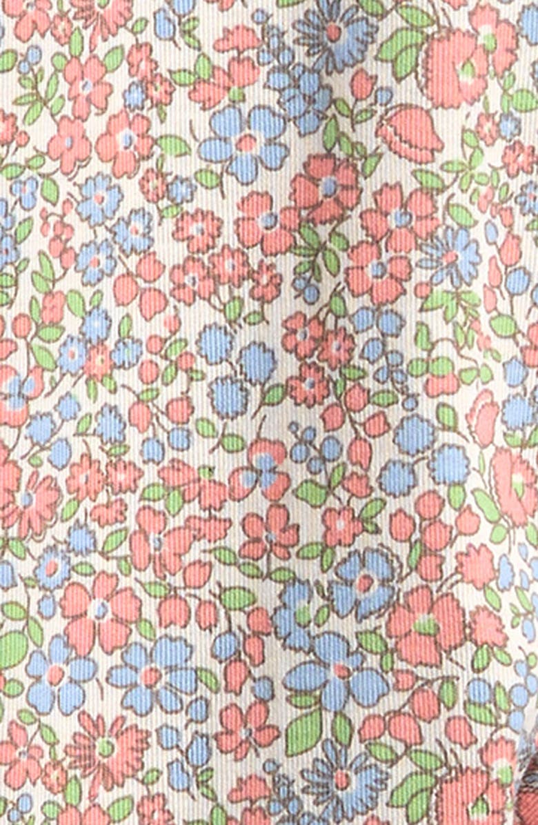 Little Planet Floral Organic Cotton Footie, Alternate, color, Multi Floral