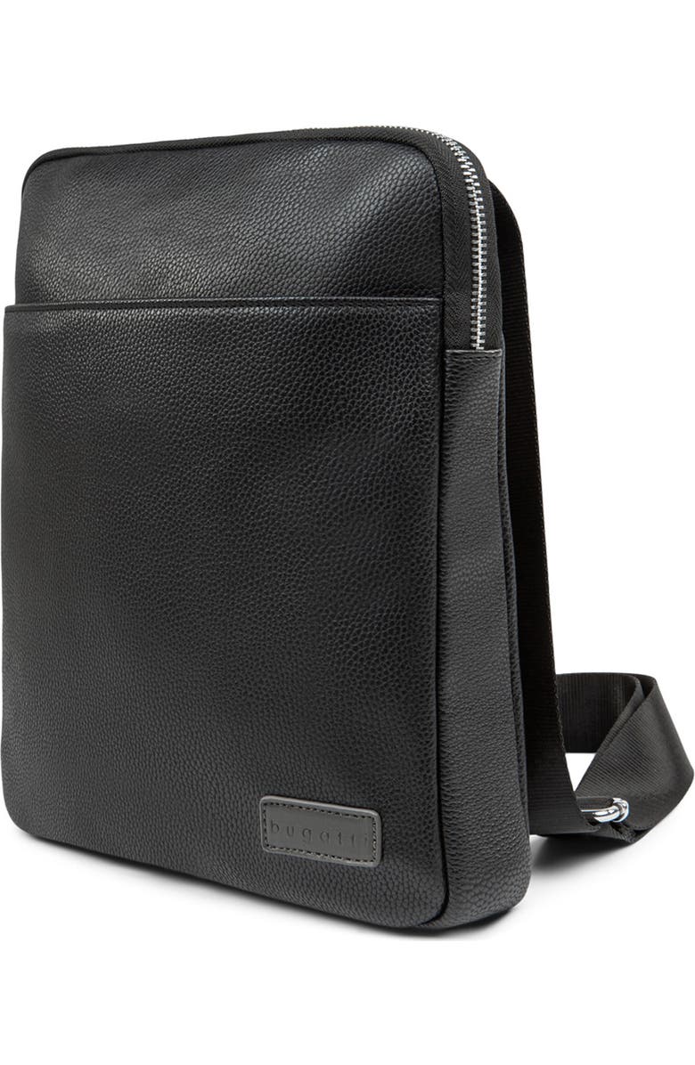 bugatti Contrast Crossbody, Alternate, color, Black