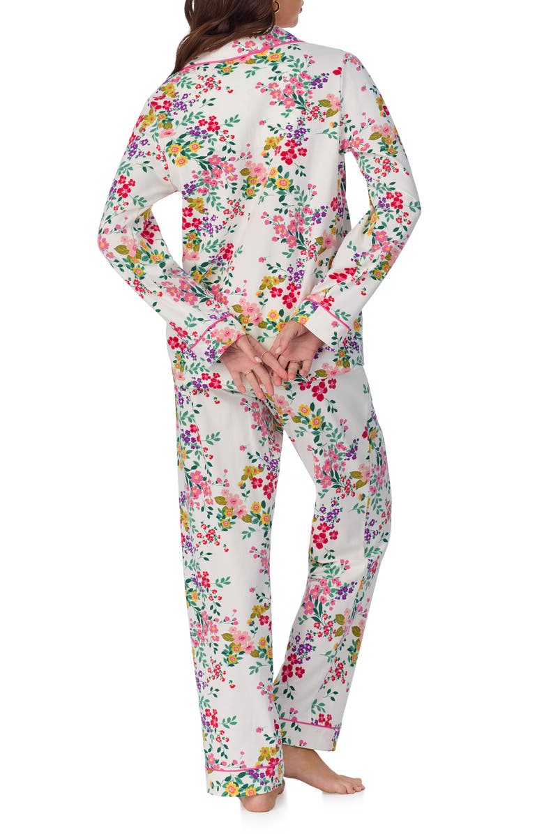 BedHead Pajamas Print Stretch Organic Cotton Jersey Pajamas, Alternate, color, 