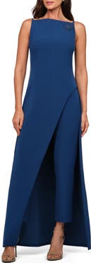 Kay Unger Darby Beaded Maxi Jumpsuit