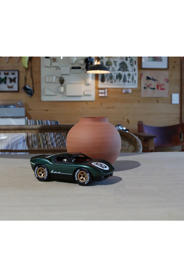 Mini Ken Car, Alternate, color, Glossy deep jet Green