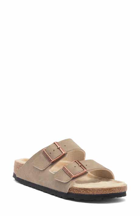 Arizona Genuine Shearling Lined Slide Sandal