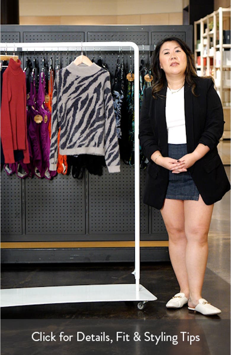 Kids' Zebra Knit Sweater, sales video thumbnail