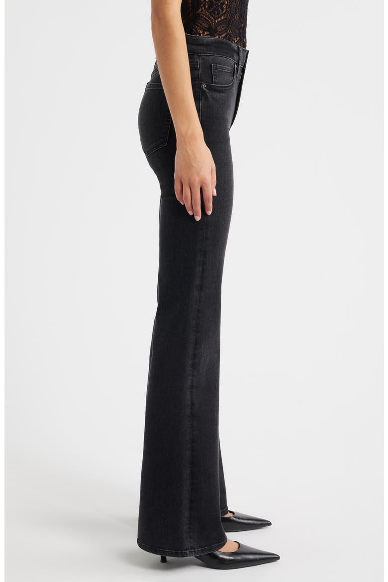 The Icon Flare Leg Jeans, Alternate, color, METEOR