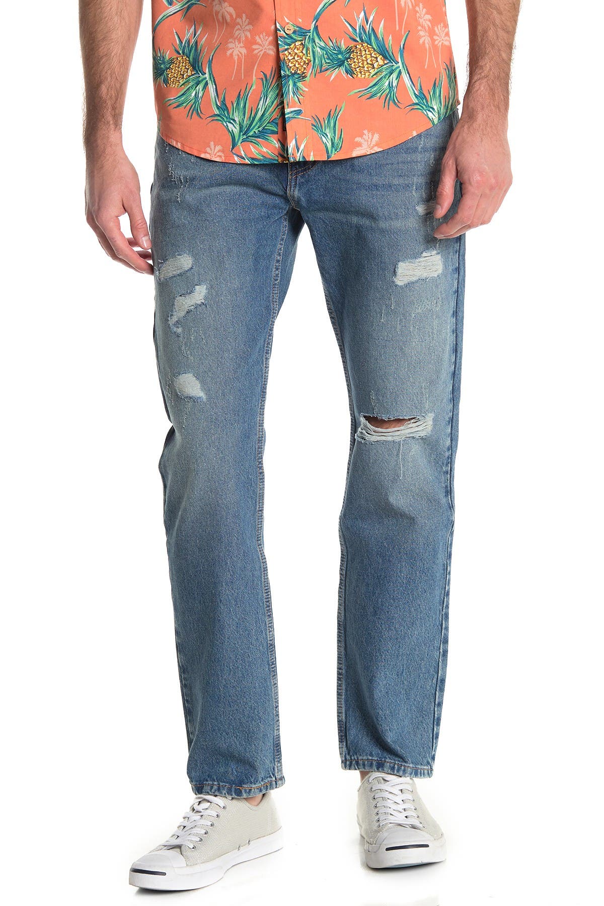 Levi's 502 Athletic Fit Broom Tree Jeans - 30-32