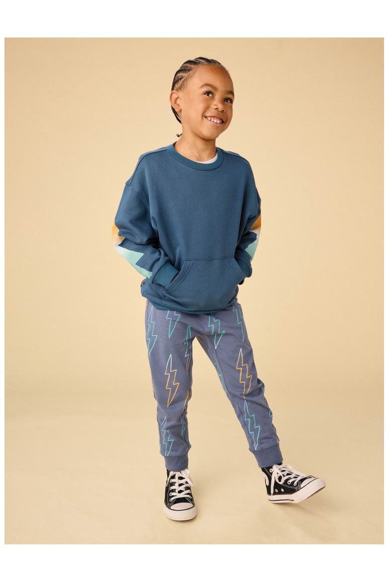 Lightning Kanga Popover, Alternate, color, Bedford Blue
