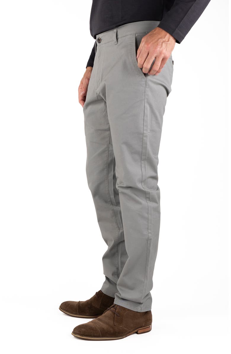 Tailor Vintage Straight Leg Stretch Cotton Twill Chino Pants, Alternate, color, Skyrocket