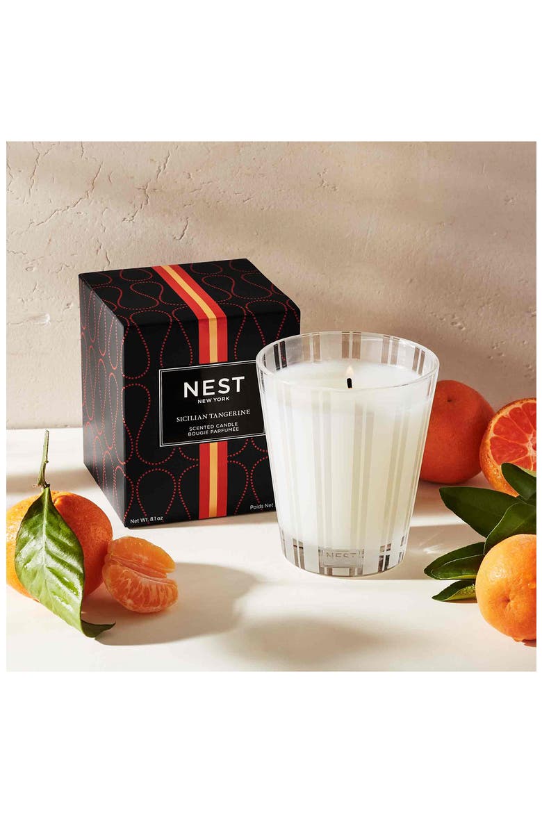 Sicilian Tangerine Scented Candle, Alternate, color, NO COLORDNU