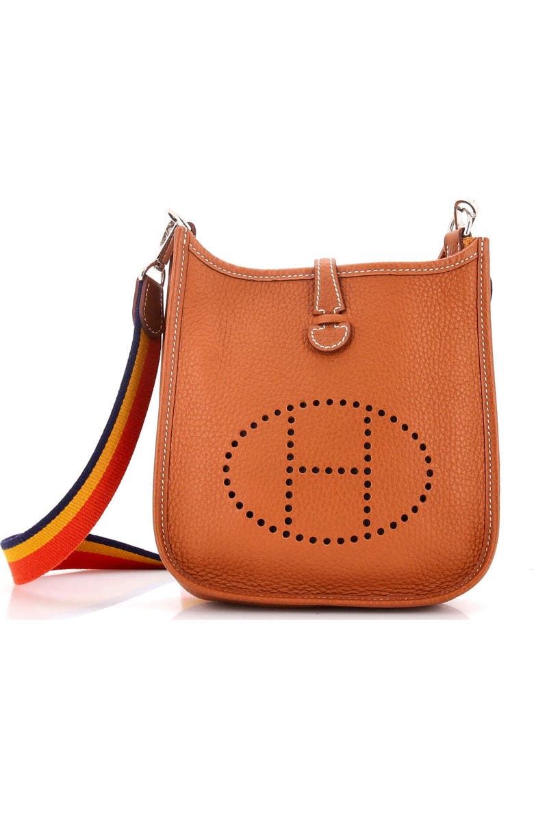 Pre-Owned Hermes Evelyne Bag Gen III Clemence TPM, Main, color, Gold