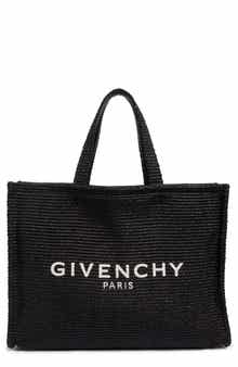 Givenchy Logo Raffia Tote