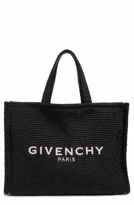 Givenchy Logo Raffia Tote