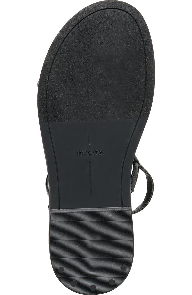 Dolce Vita Dom Strappy Sandal, Alternate, color, Black Leather
