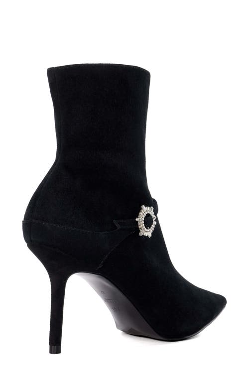 Dune London Onnel Pointed Toe Bootie In Black