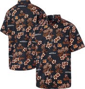 Reyn Spooner Men's Reyn Spooner Black Cincinnati Bengals Kekai Button-Up Shirt