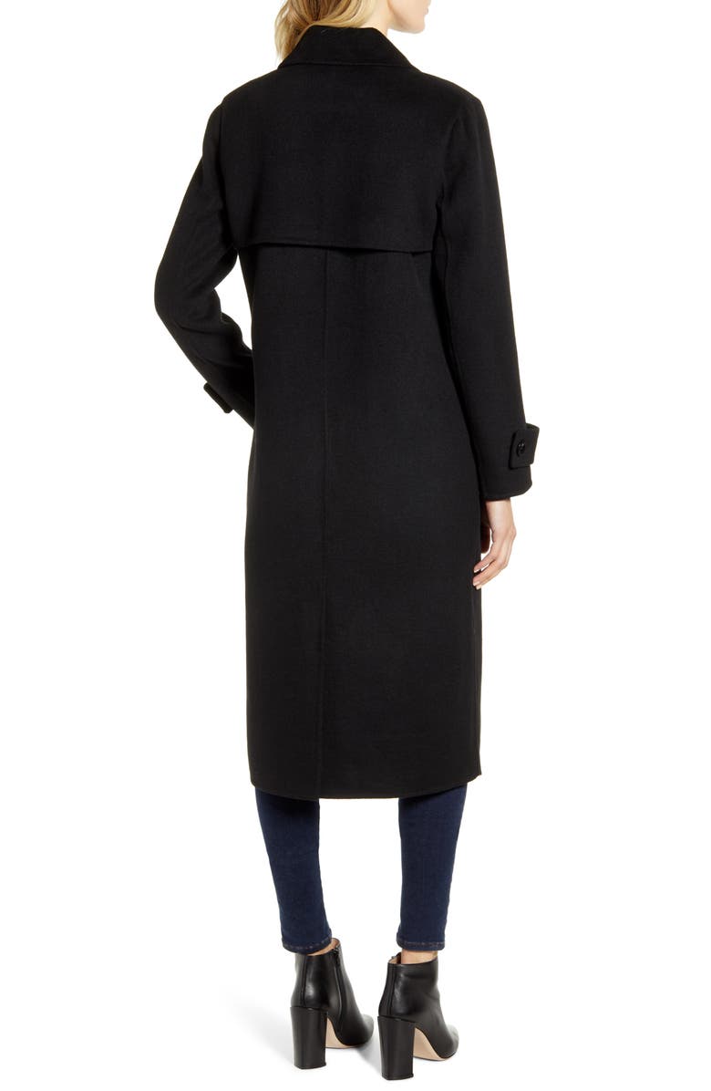 Kenneth Cole New York Double Face Wool Blend Coat, Alternate, color,
