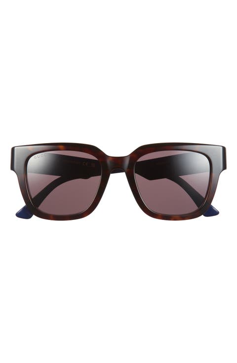 52mm Square Sunglasses