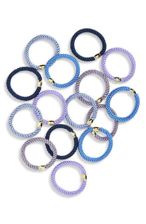 Grab & Go Set of 15 Assorted Ponytail Holders