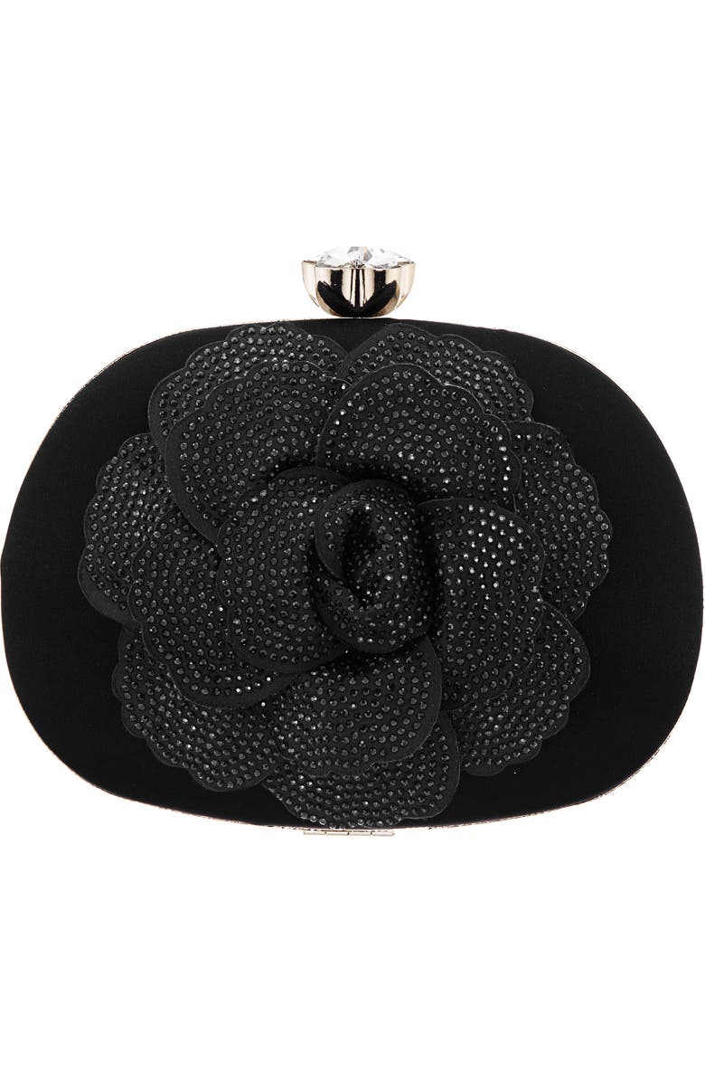 Nina Flores Frame Clutch, Main, color,