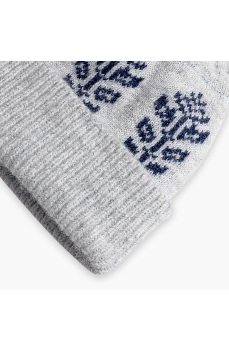 Turtle Fur Freya Pom Beanie, Alternate, color, Ash