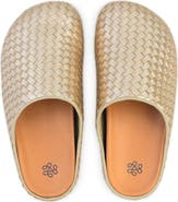 The Sak Bolinas Leather Woven Clog