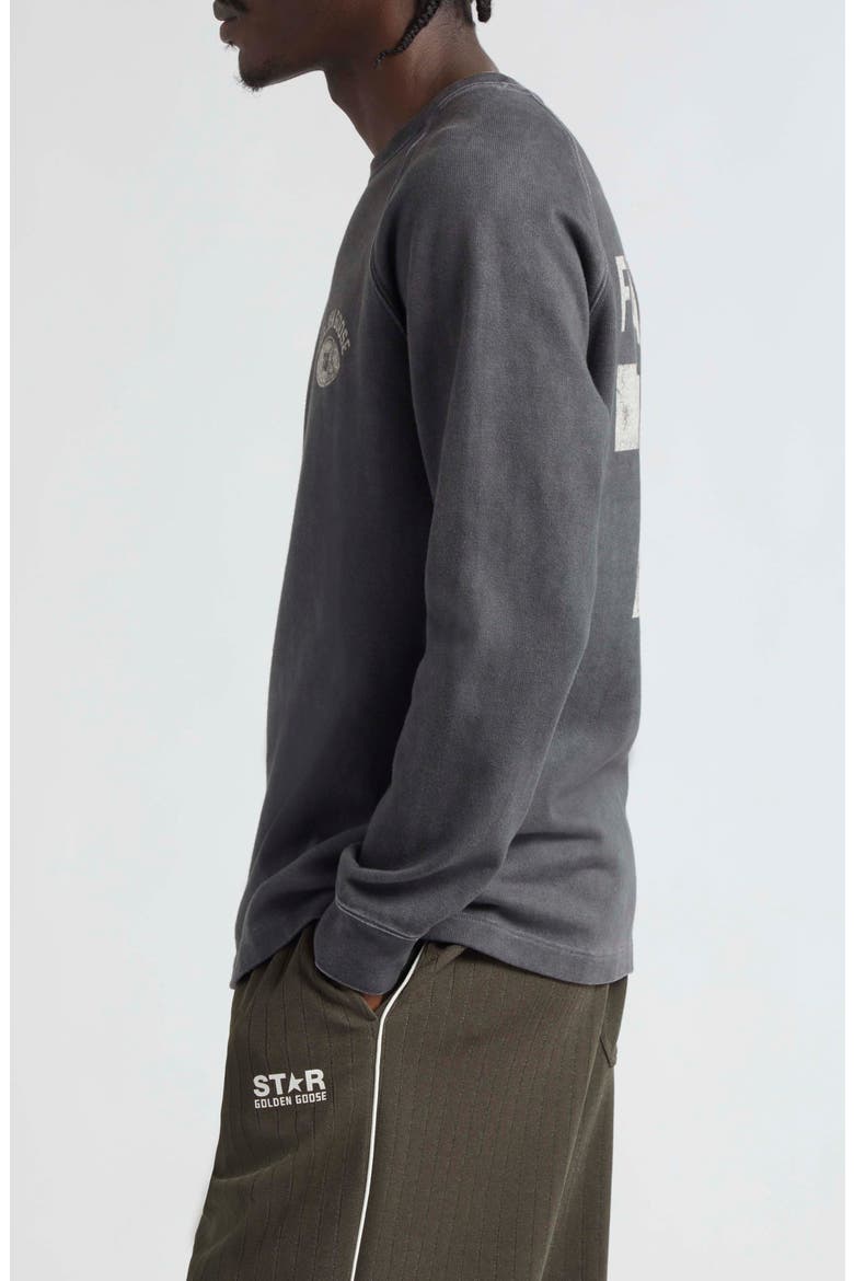 Journey Faded Long Sleeve Graphic Sweatshirt, Alternate, color, ANTHRACITE/ HERITAGE WHITE