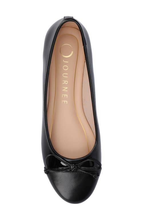 Journee Collection Collection Women's Vika Wide Width Flat In Black