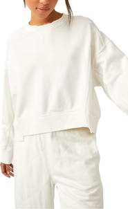 Free People FP Movement Intercept Cotton Blend Sweatshirt