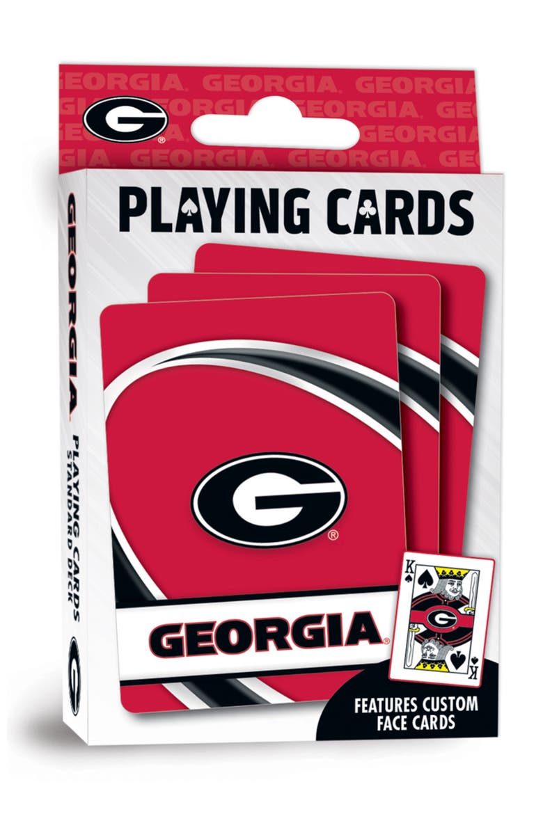 Georgia Bulldogs Playing Cards, Main, color, Multicolor