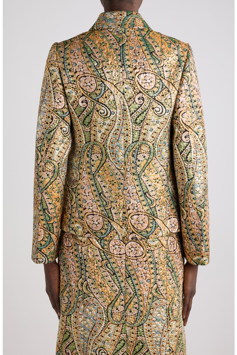Bettsy Paisley Jacquard Jacket, Alternate, color, MULTI