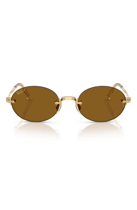 x A$AP Rocky 54mm Polarized Oval Sunglasses