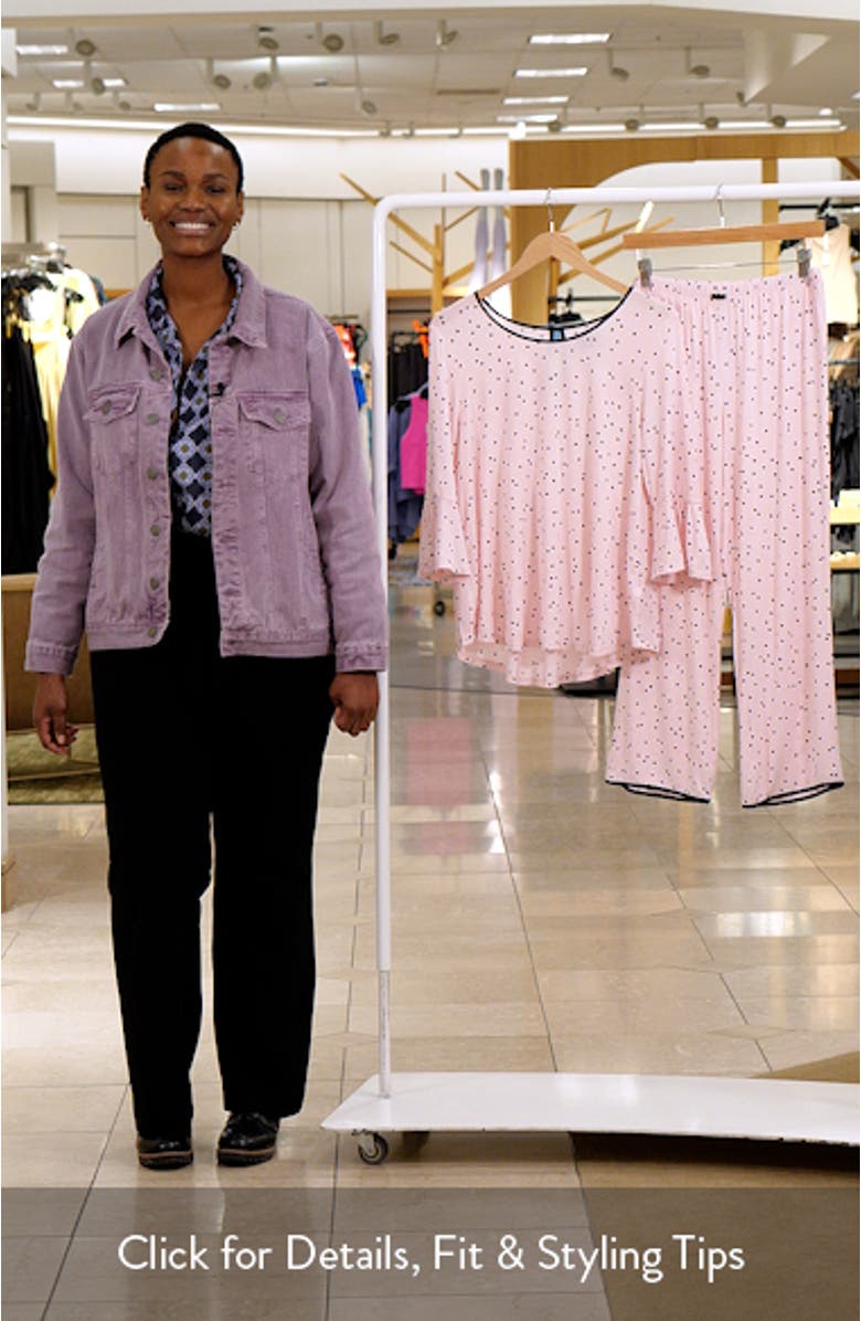 bell cuff pajamas, sales video thumbnail